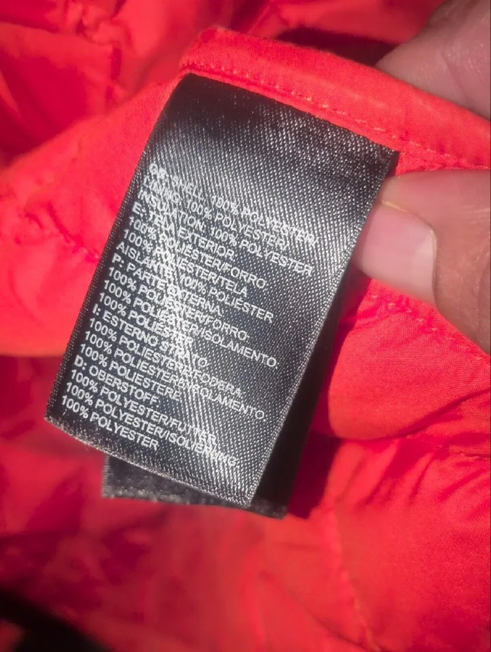 The North Face lightweight hooded